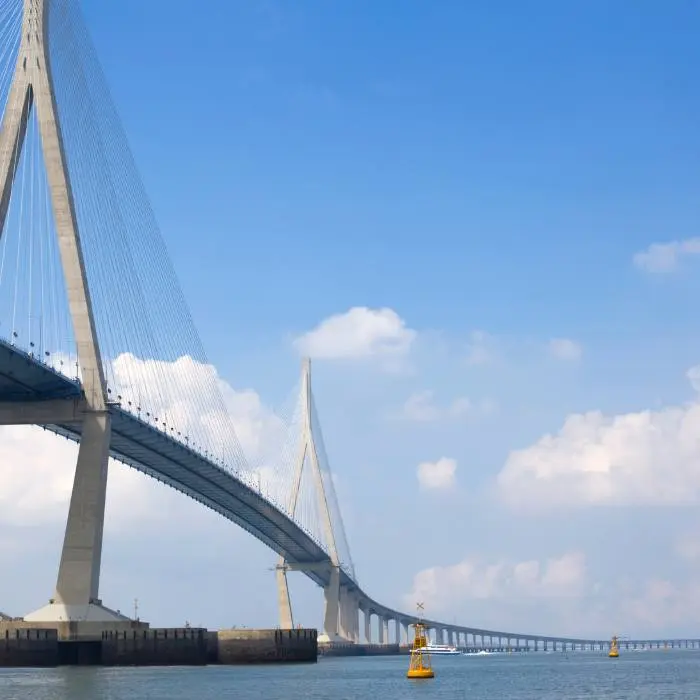 Korea transportation guide: Incheon Bridge connecting Incheon International Airport to Seoul