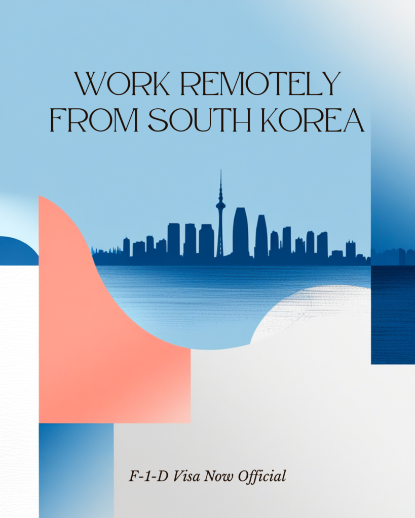 Instagram Post - Work Remotely from South Korea